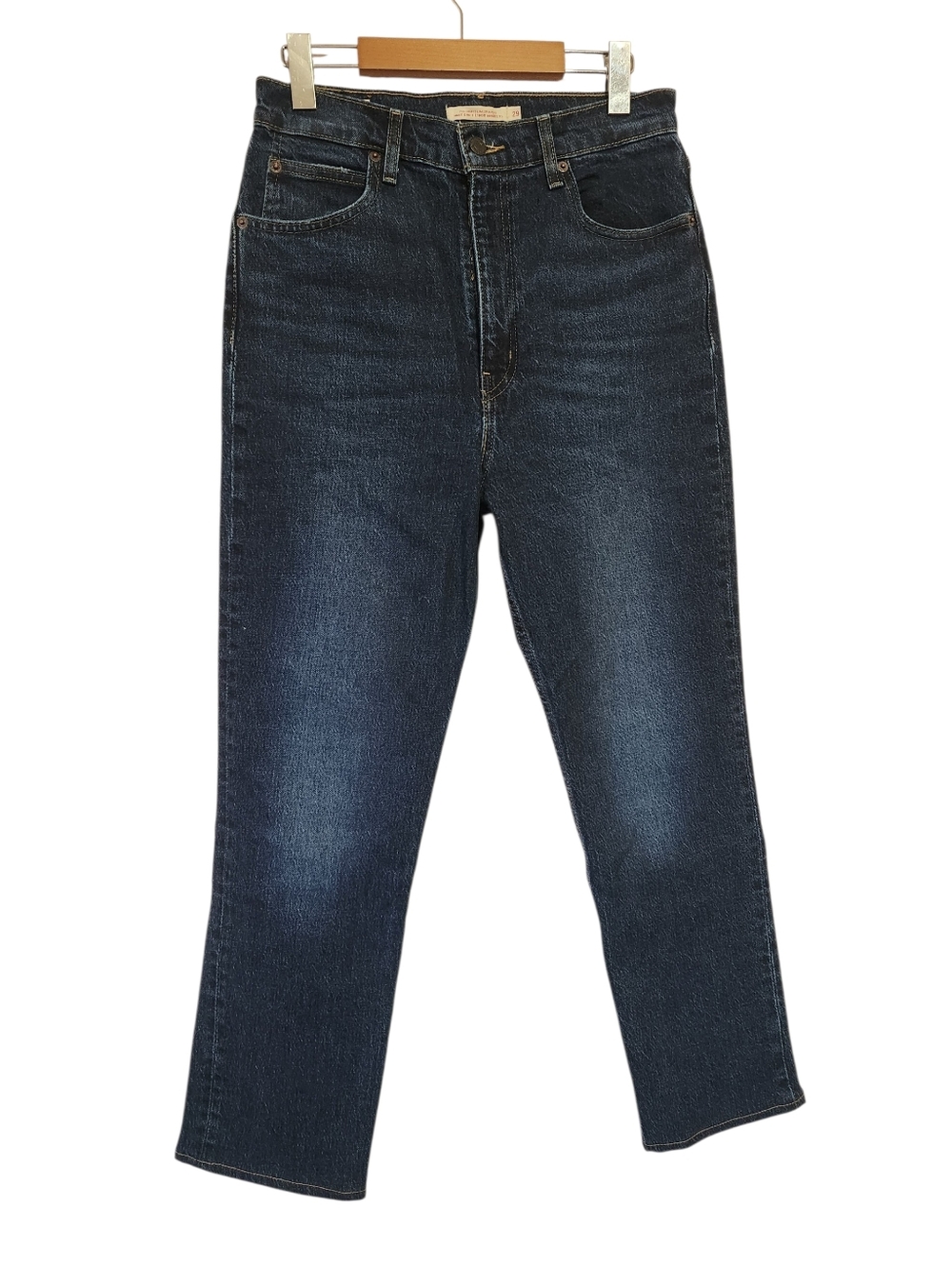 Levi's 70s High Slim Straight Jeans Sonoma Hills Dark Wash Ultra High Rise 29